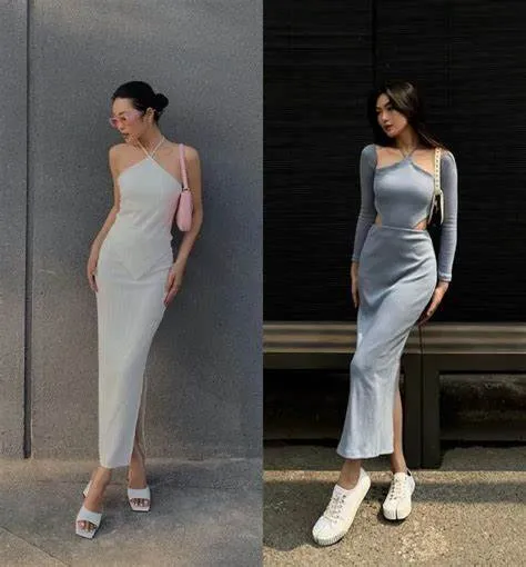 Các kiểu dáng váy may mặc phổ biến
