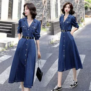 Hướng dẫn tự may váy liền thân